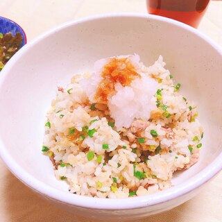 ひと手間加えて♪サンマ丼